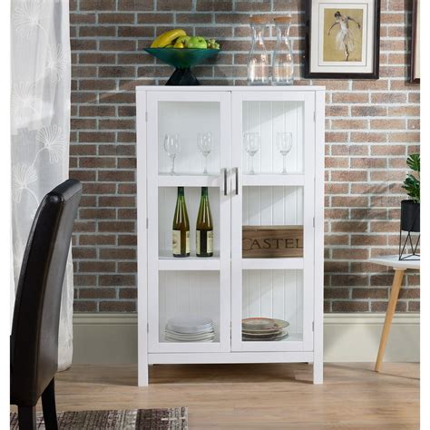 steel white glass cabinet|white display cabinets with glass.